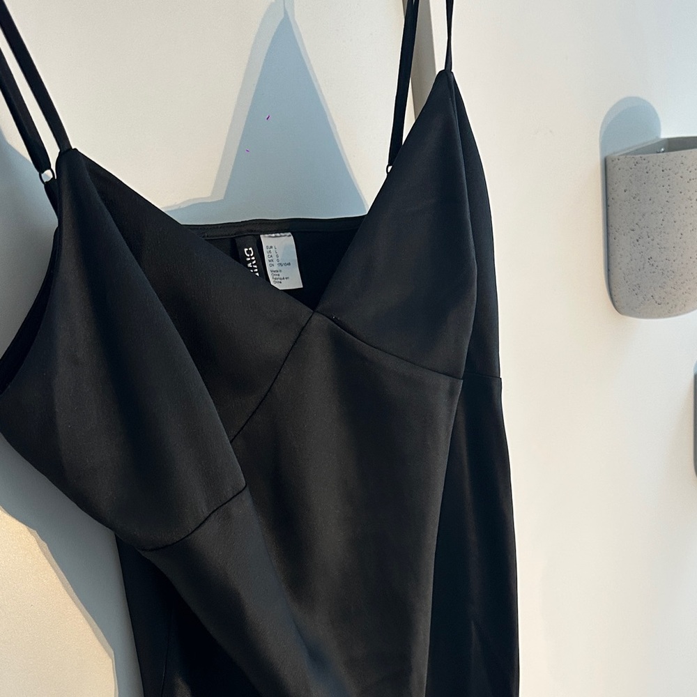 Black Women's slip dress
